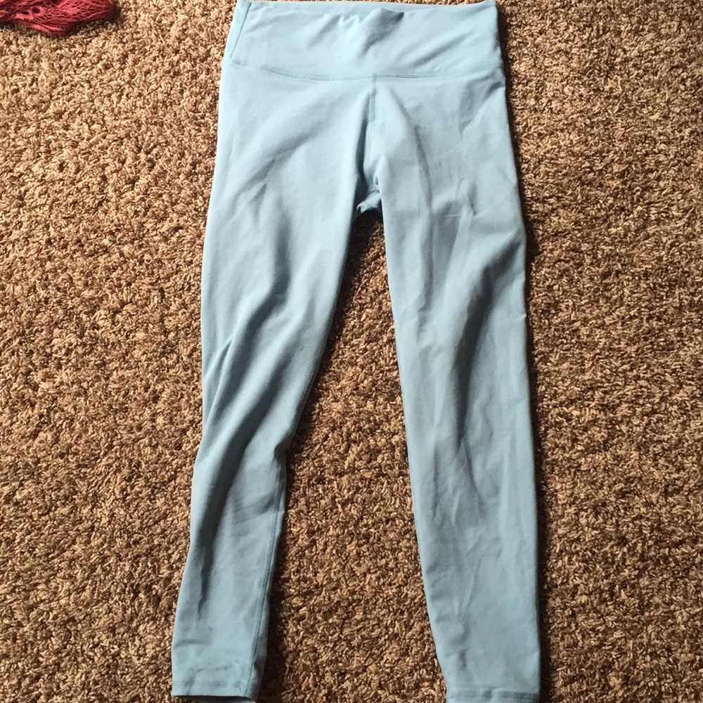 Baby Blue High Waisted Fabletics leggings